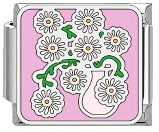 Flower Series Italian Module Creative Personality Bracelets