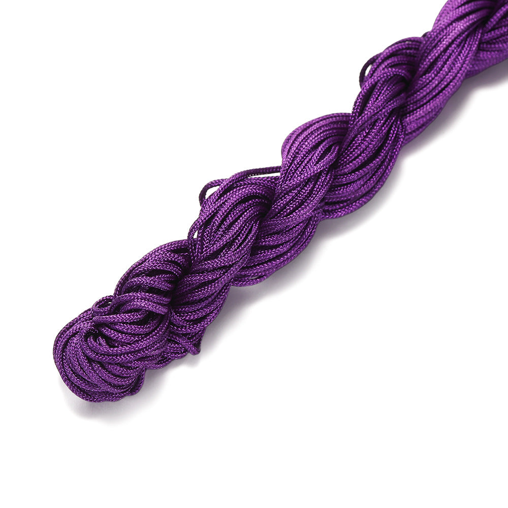 Handmade Braided Jade Strand Red Rope Thread Chinese Knot Hanging Ornaments