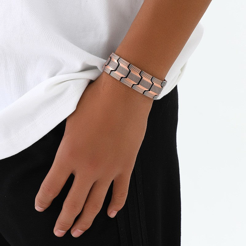 Magnet Retro Fashion Three Rows Full Bracelets