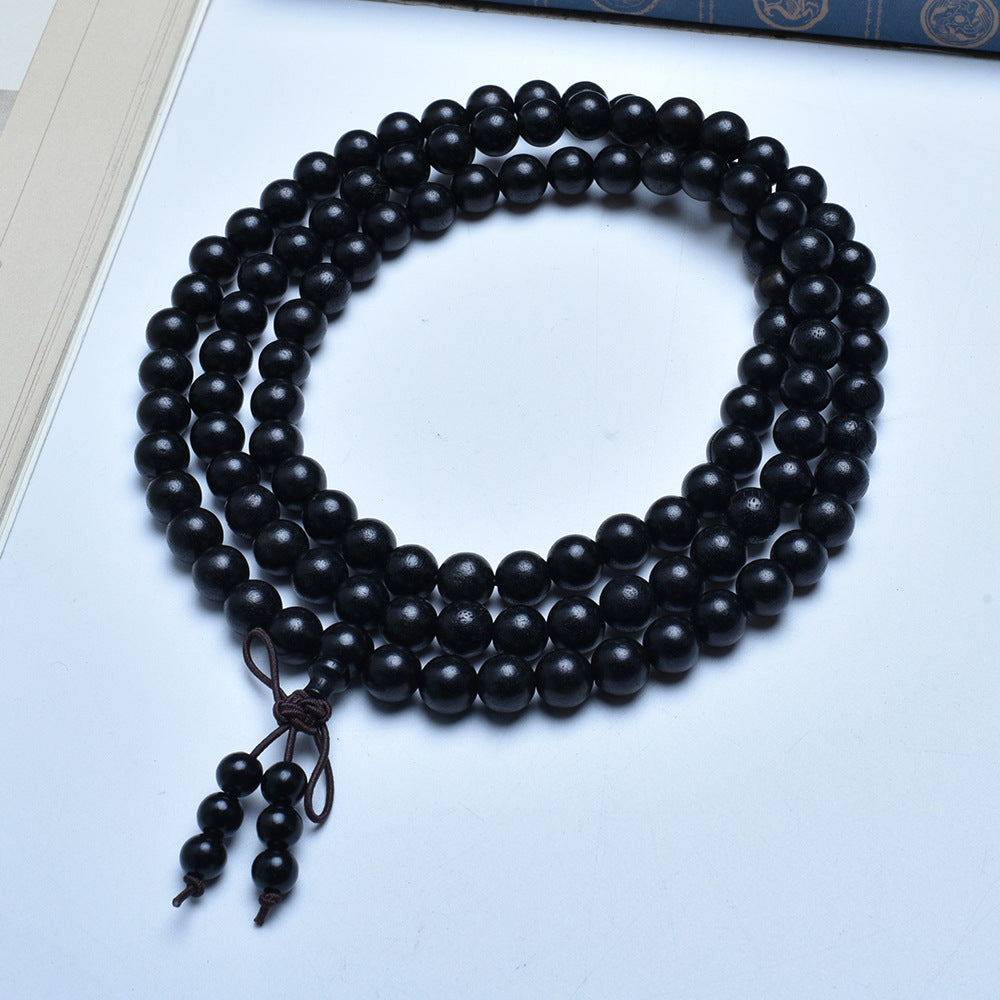 Women's & Men's Authentic Pterocarpus Wood Buddha Beads Batch Bracelet