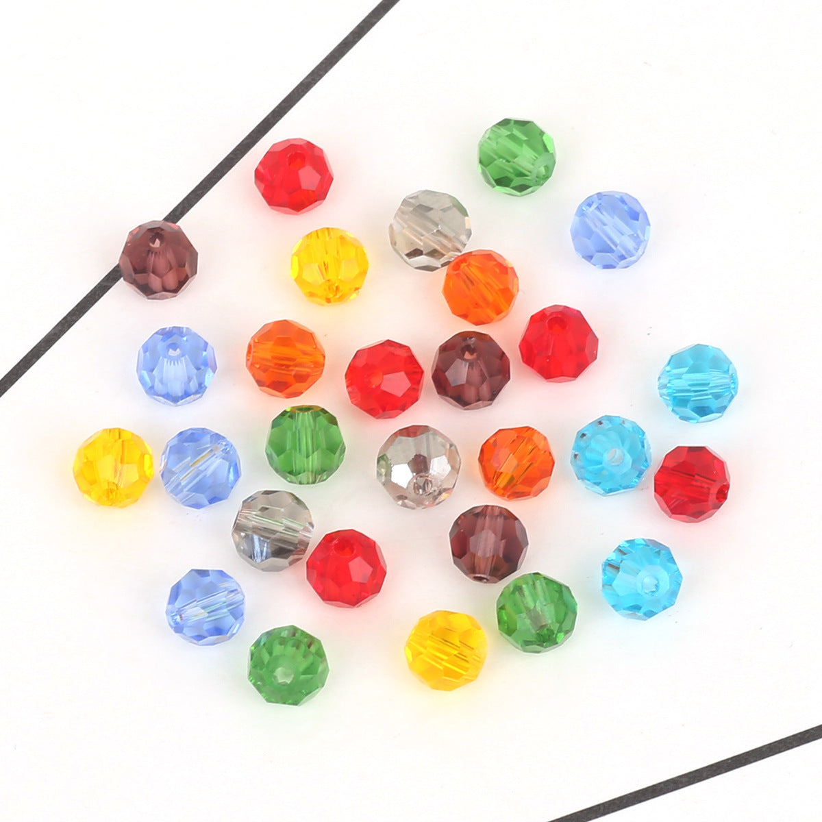 Cut Ball Handmade Beaded Materials Crystal Jewelry Accessories