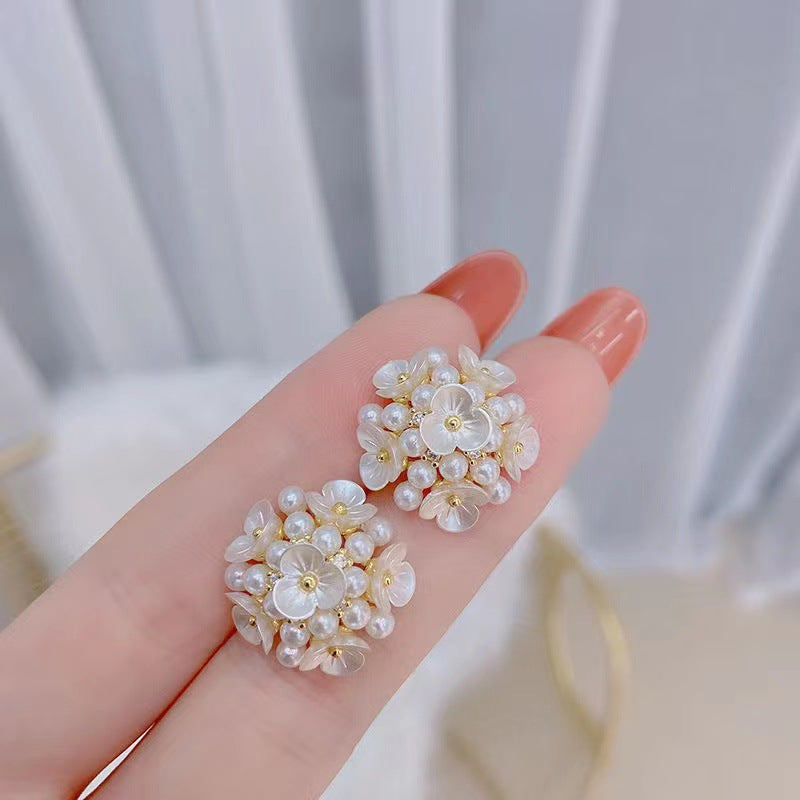 Cluster Exaggerated High Class Elegant Female Imitation Rings