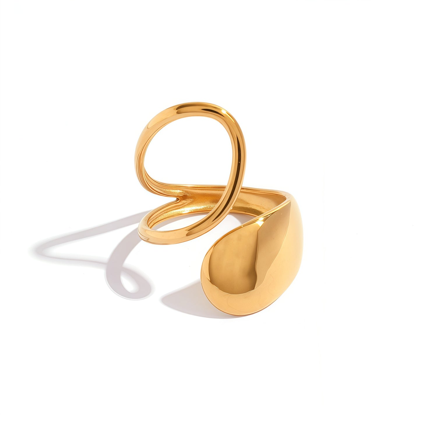 Niche High-grade Light Luxury Packaging Female Line Rings
