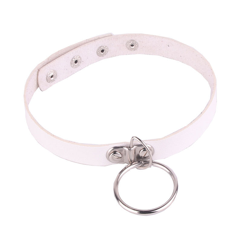 Little Devil Metal Fashion Soft Leather Collar