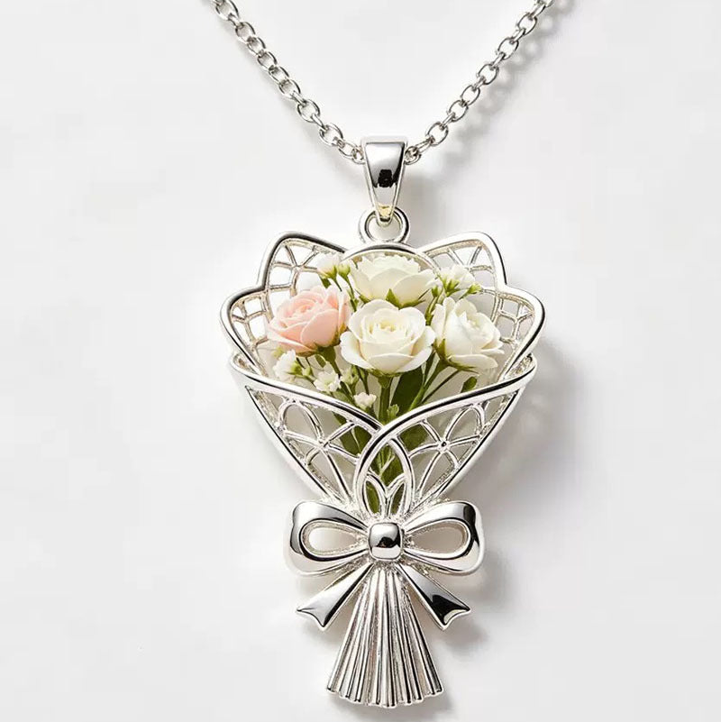 Women's Bouquet High-grade Clavicle Chain Fashion Design Necklace