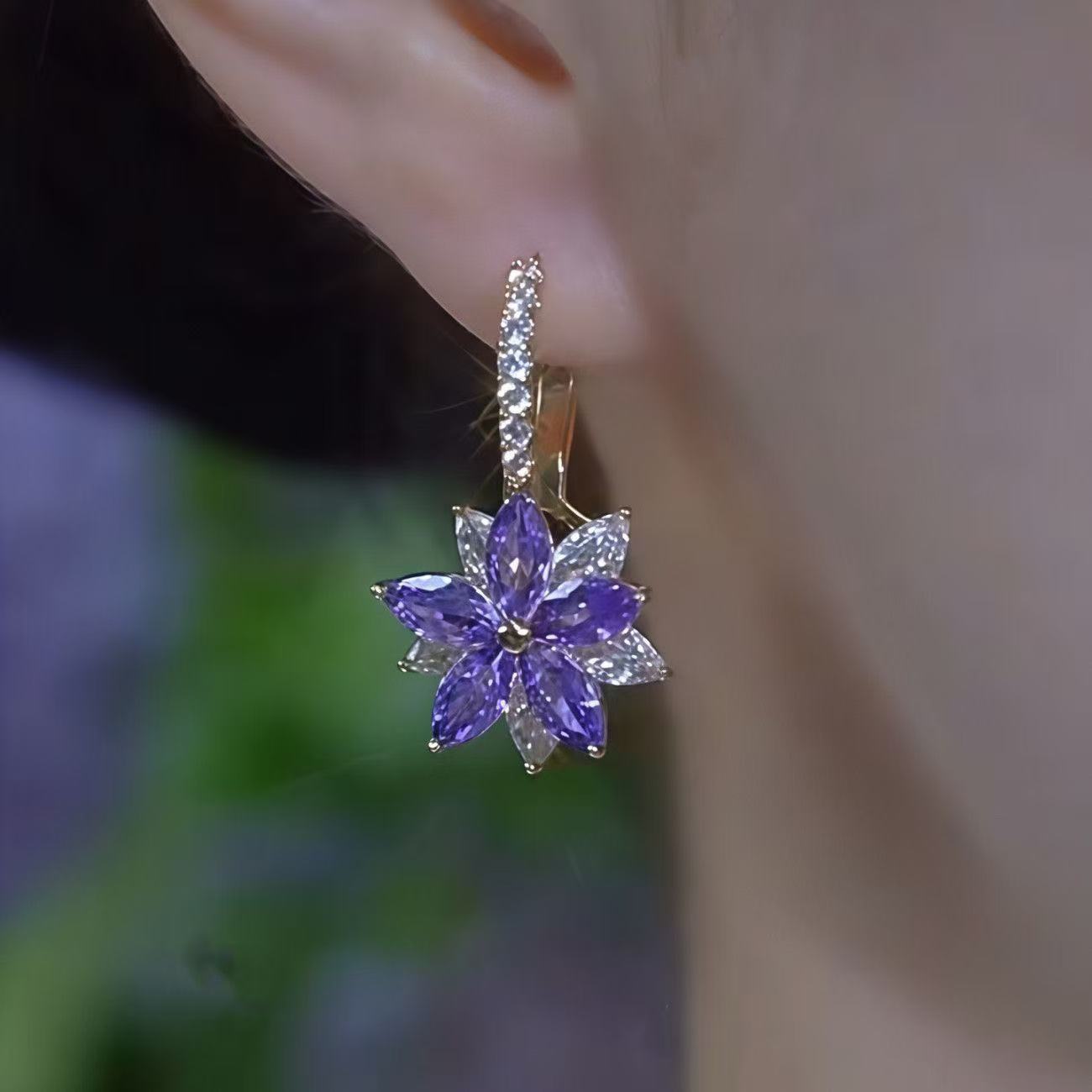 Women's Clips Light Luxury Minority Design High-grade Earrings
