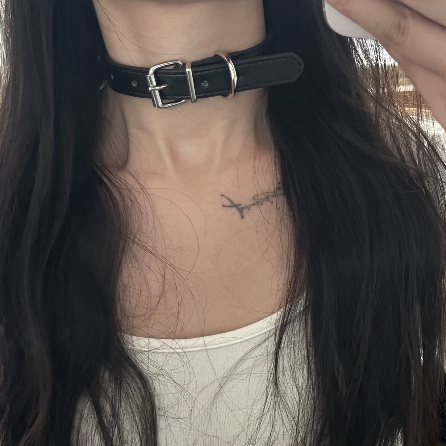 Women's Punk For Necklet Neckband Sweet Cool Black Clavicle Belts