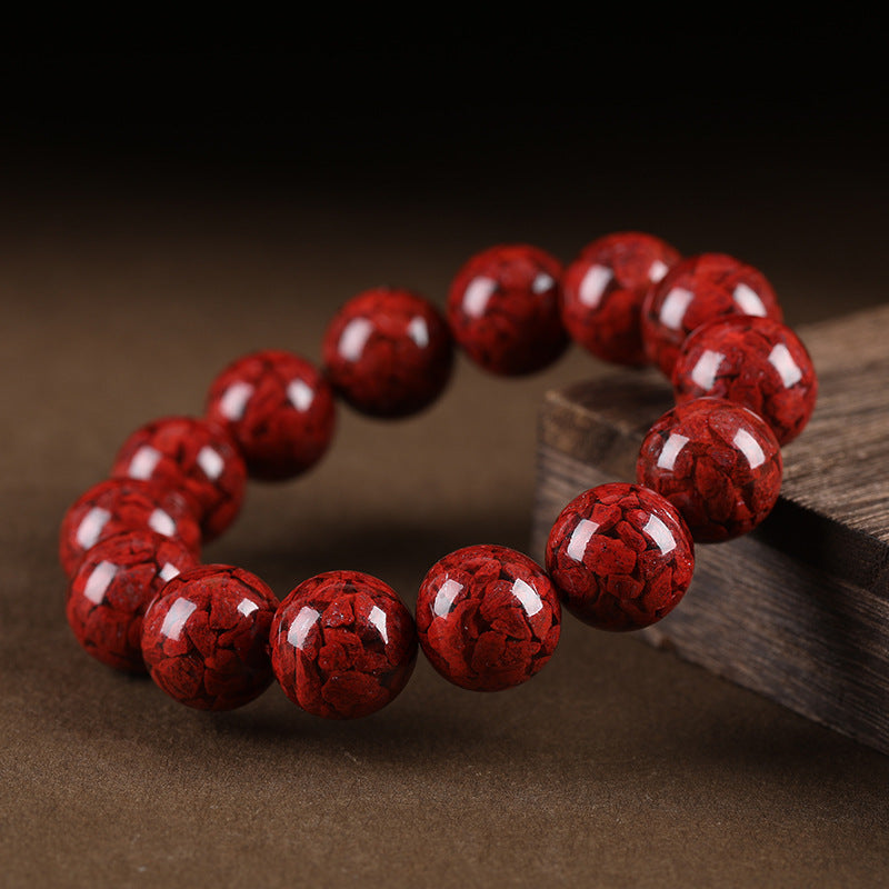Ore Crystal Cinnabar High Content Single Simple Purple Bracelets