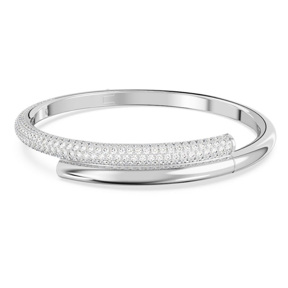Austrian Crystal Series Double Design Pearl Rings