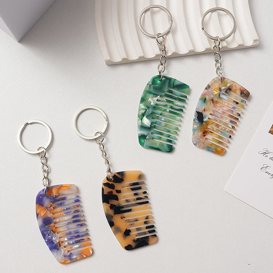 Acetate Sheet Mini Comb Cute Fashion Pendants