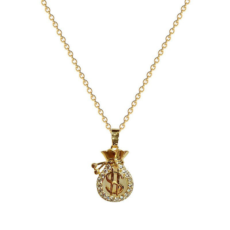 Women's Purse Personalized Design Sense Niche Trendy Light Luxury Clavicle Chain Necklace