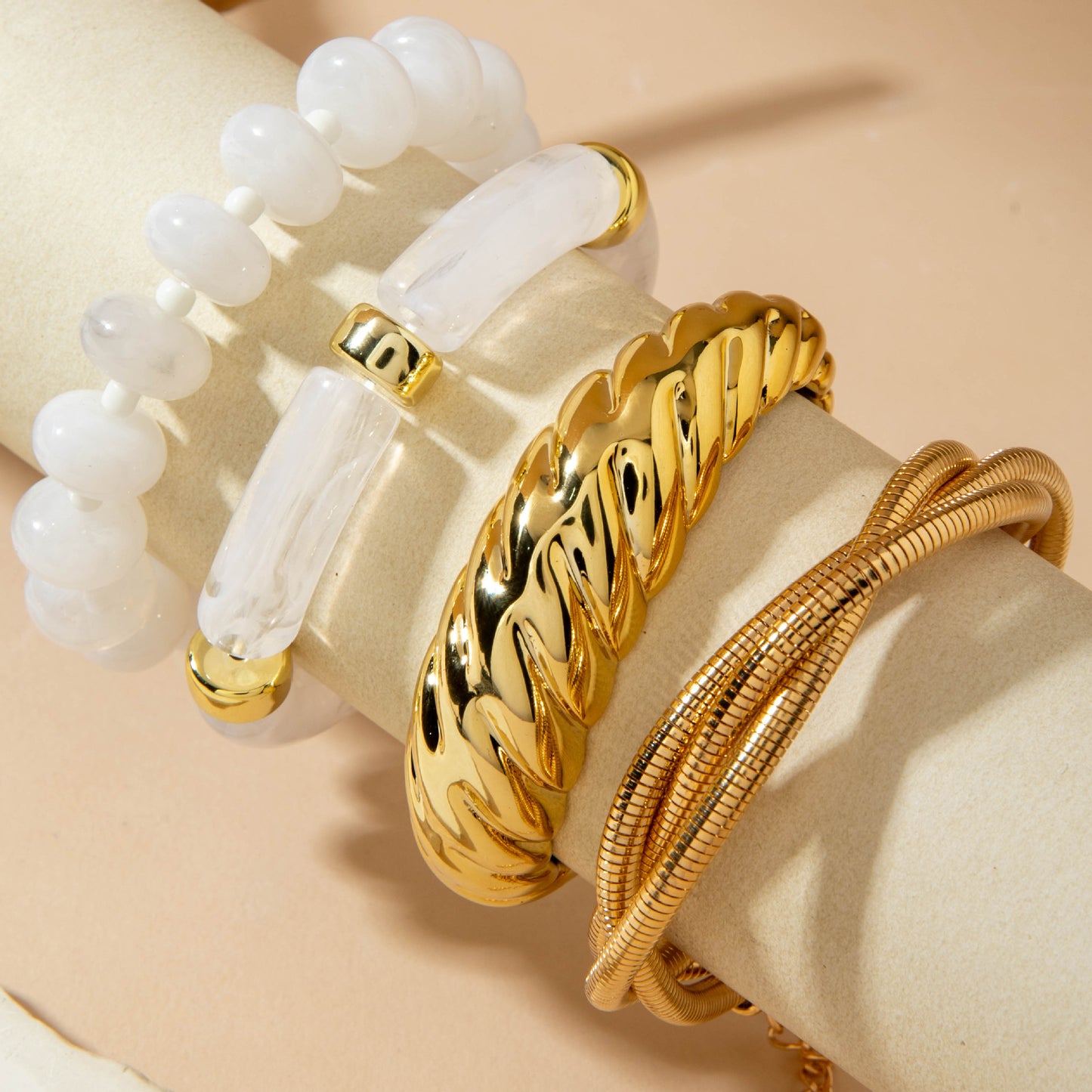 Popular Durable Line Geometric Exaggerated Open-ended Bracelets