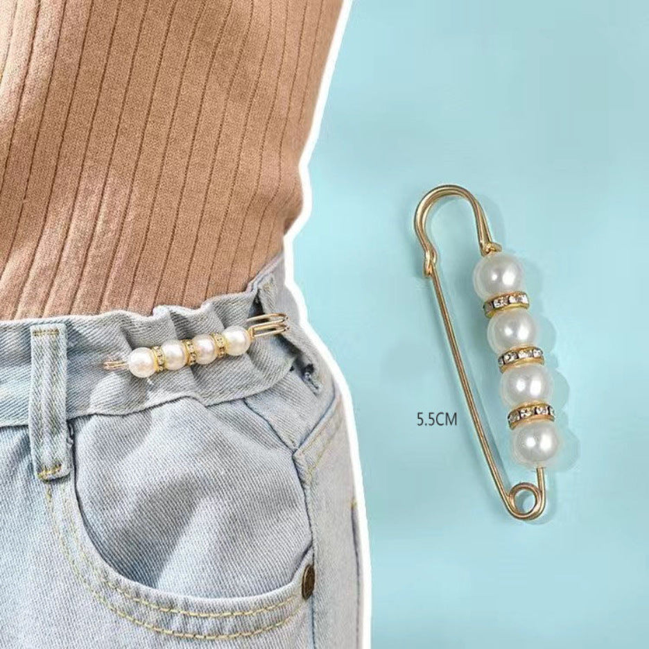 Fixed Clothes Clip Slimming Artifact Brooch Brooches
