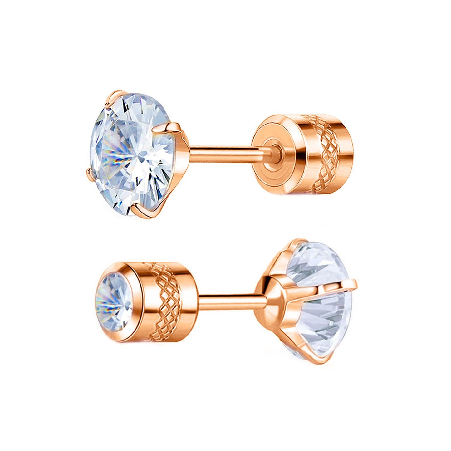 Zircon Ear High Sense Niche Bone Rings