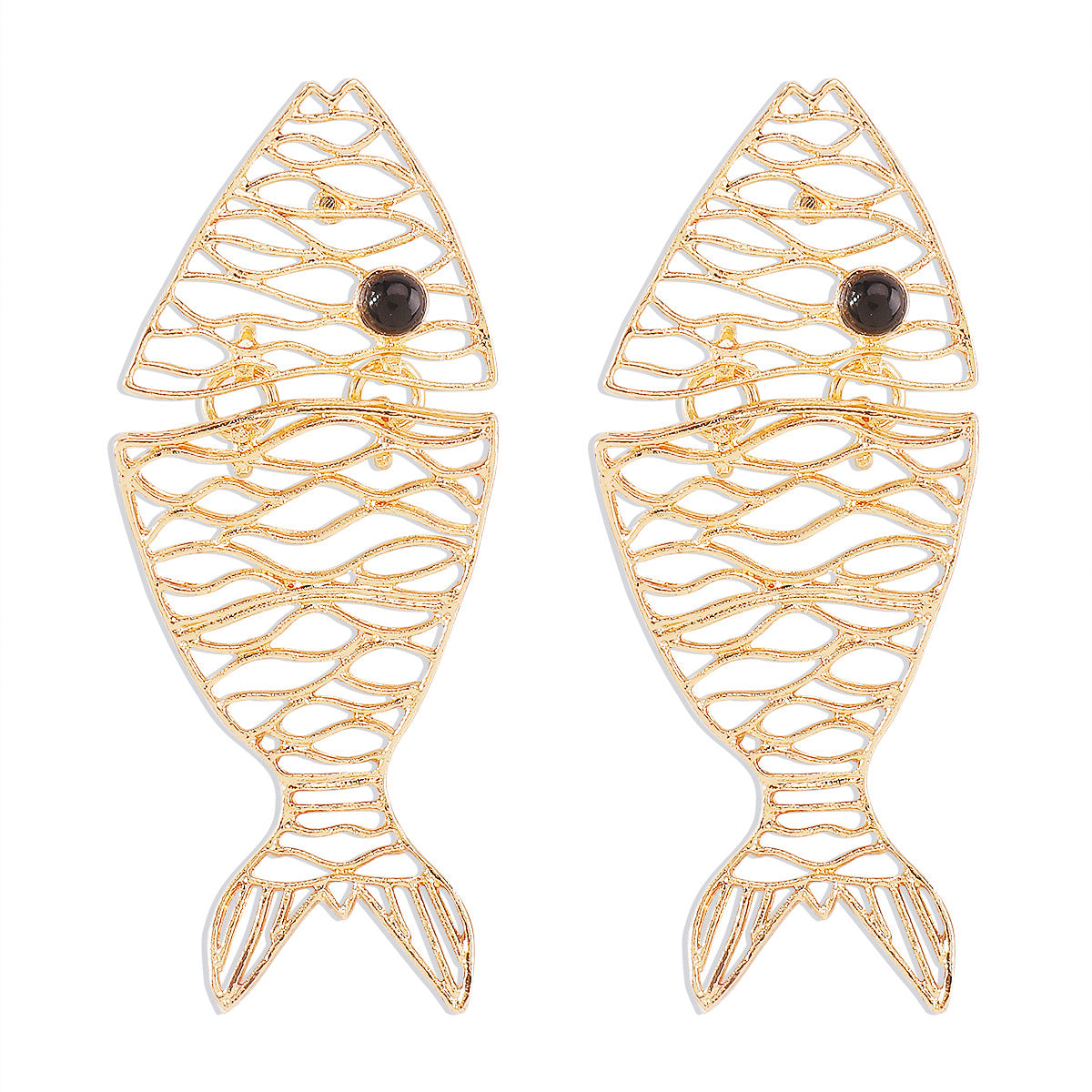 Women's Lines Metallic Asymmetric Geometric Ear Fashion Rings