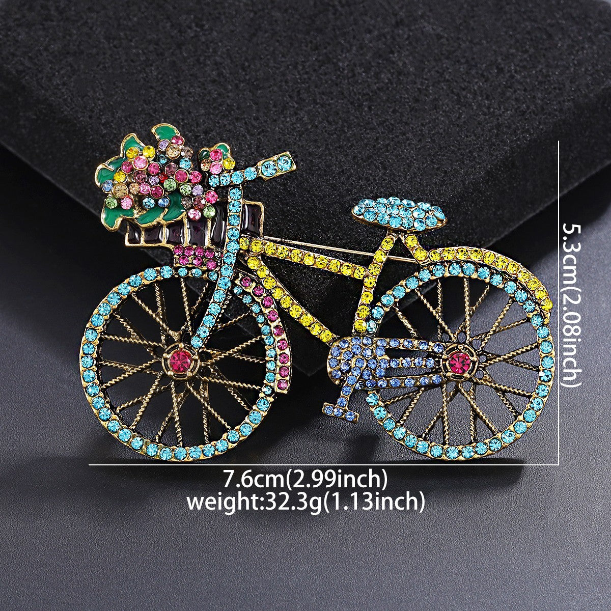 Women's & Men's Elegant Brooch Alloy Rhinestone Niche Design Business Corsage Brooches