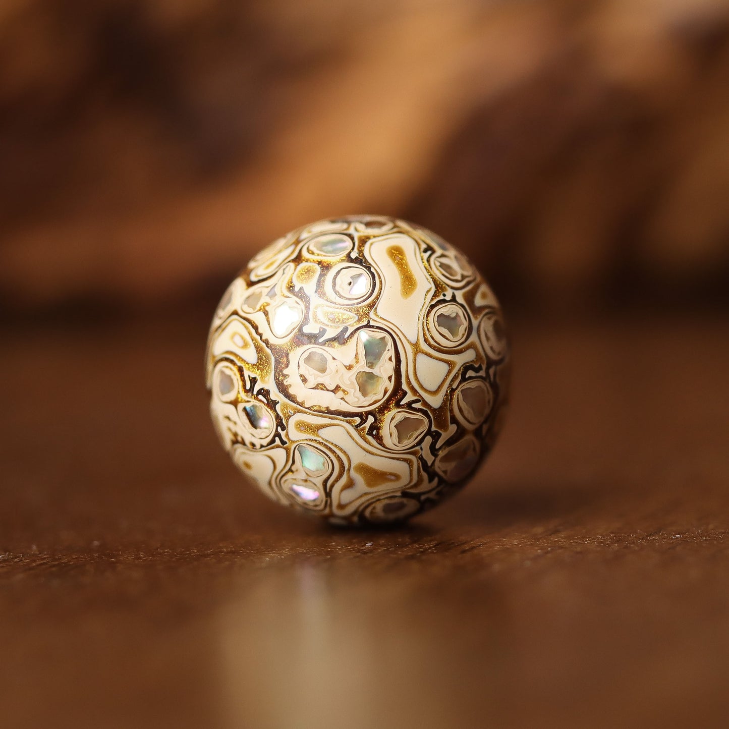Large Paint Beads Single Bead Fine Bracelet