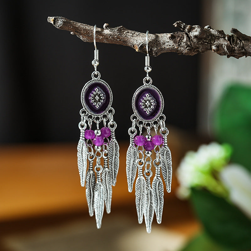 Fashion Color Bohemian Your Daisy Ornament Earrings