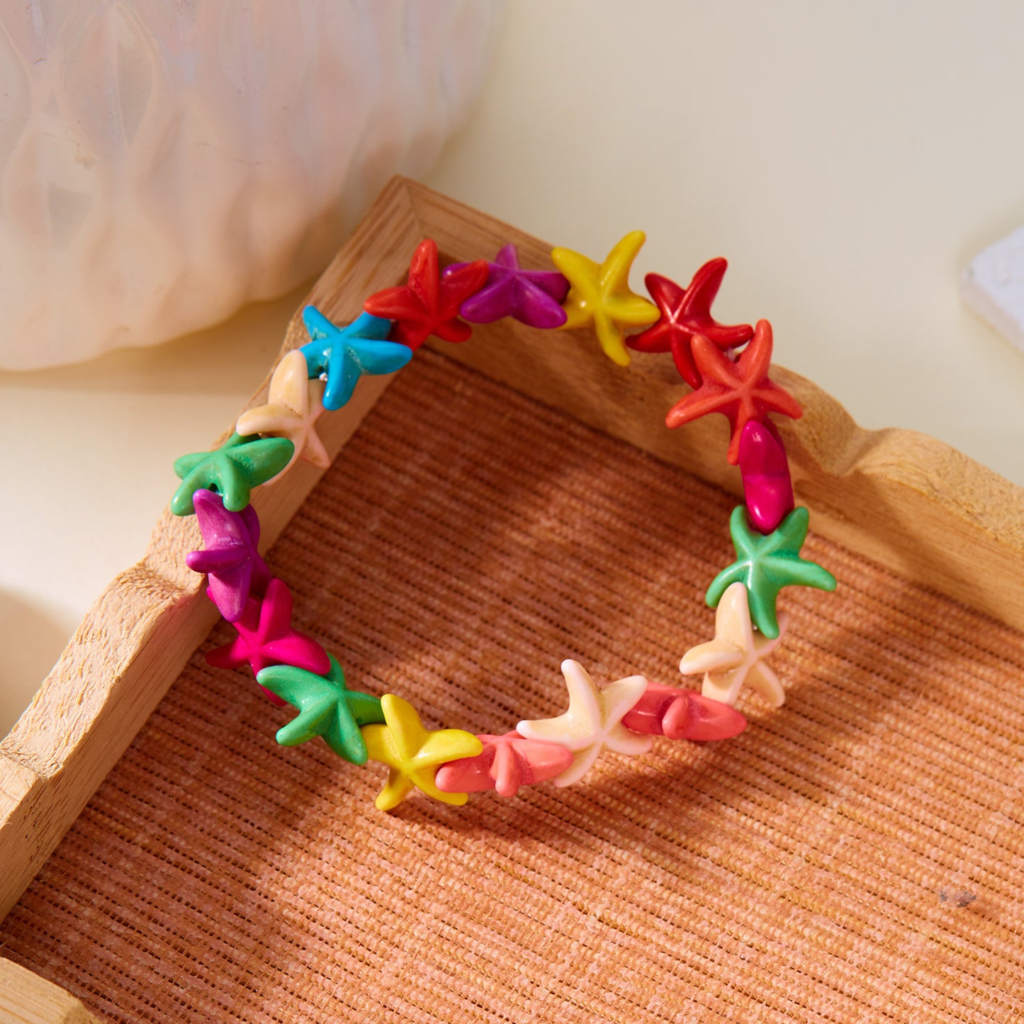 Style Hand-woven Knotted Series Natural Shell Bracelet