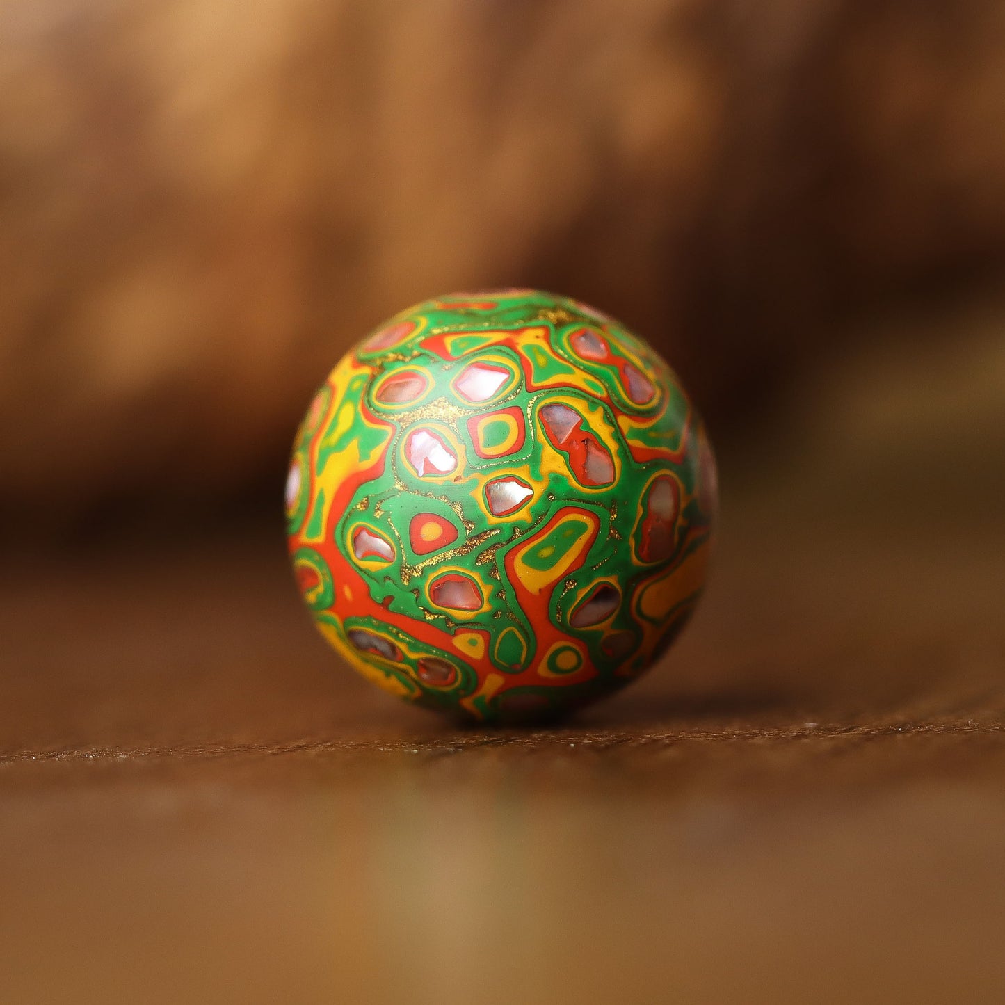 Large Paint Beads Single Bead Fine Bracelet