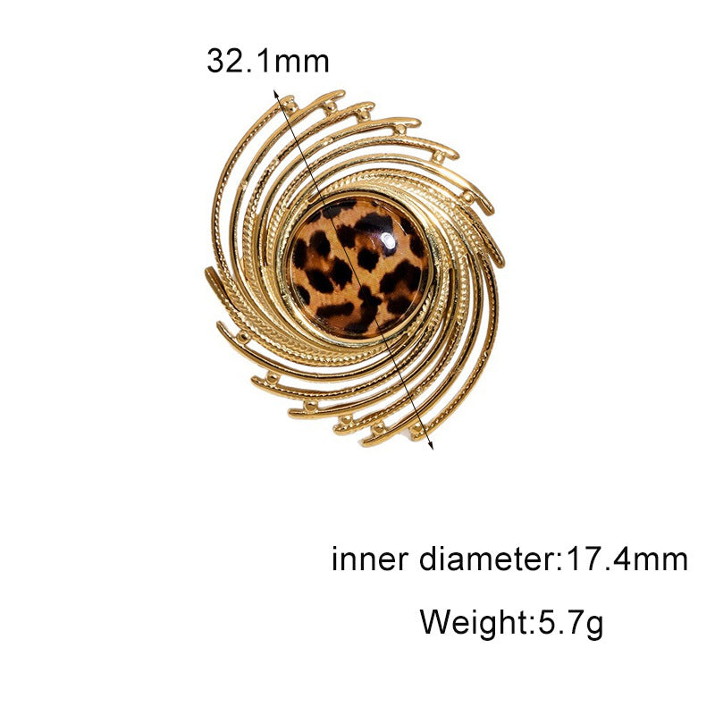 Steel Open Female Personalized Minority High-grade Rings