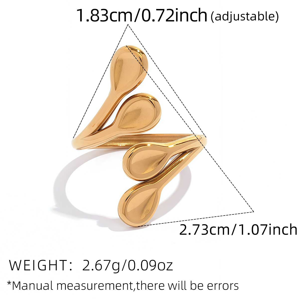 Women's High-grade Light Luxury Packaging Small Round Strip Design Ring