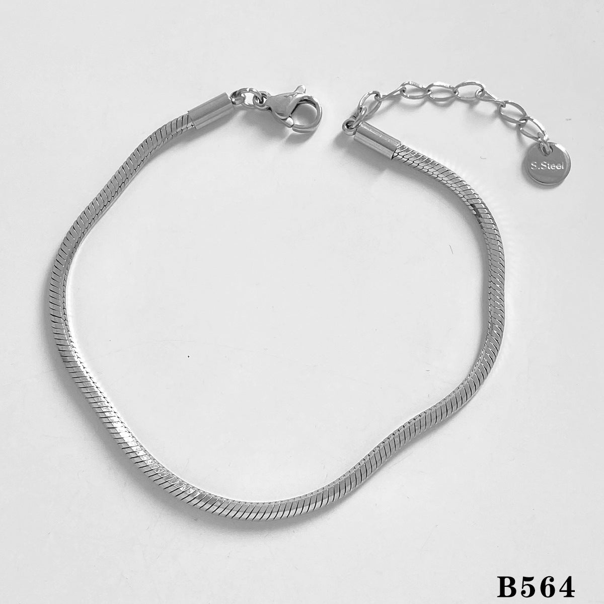 Women's Heart Suit Stainless Steel Design Simple Bracelets