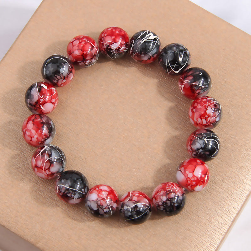 Fashion Simple Two-color Beads Personality Ladies Bracelets