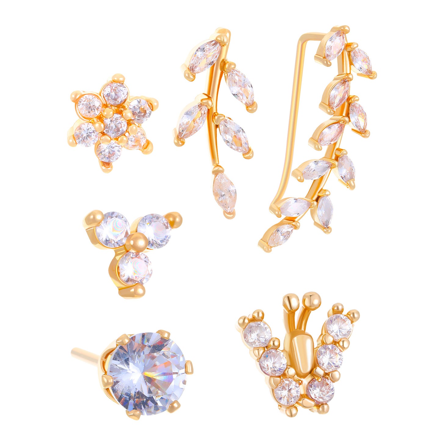 Glamorous Beautiful Ear Bone Clip High Rings