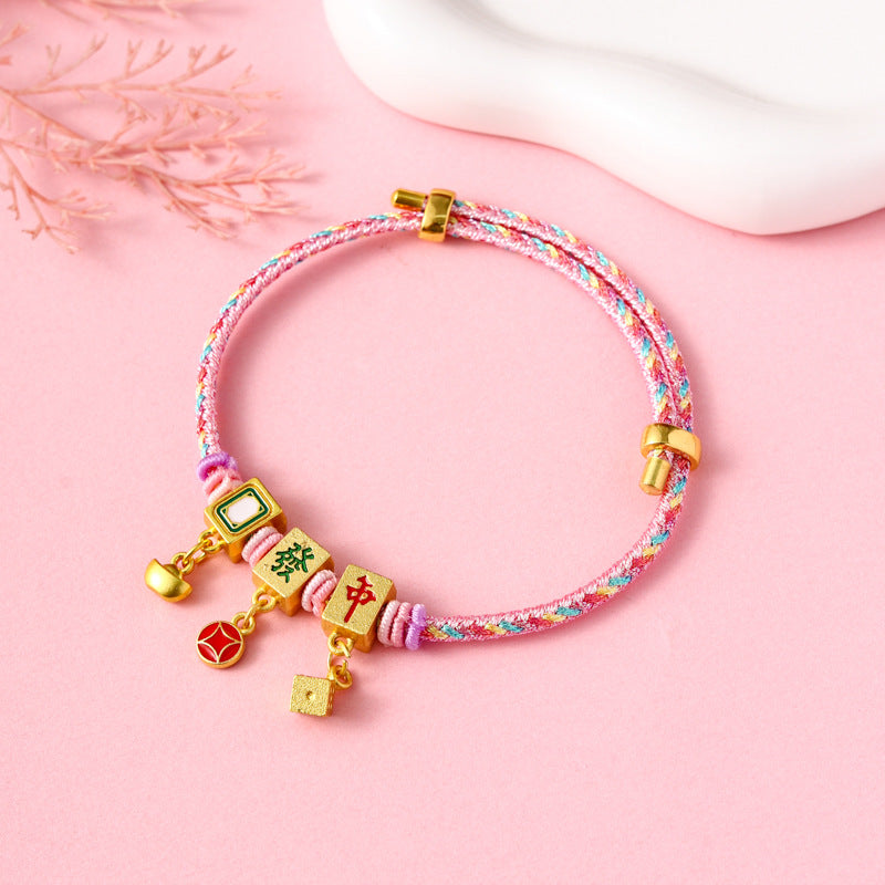 Strap Tassel Hand-woven Colorful Braided Rope Bracelets