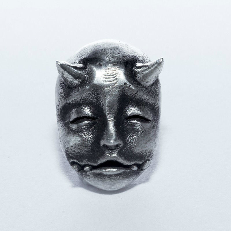 Women's & Men's Dark Asymmetric Devil Trendy Cool Nightclub Bar Earrings