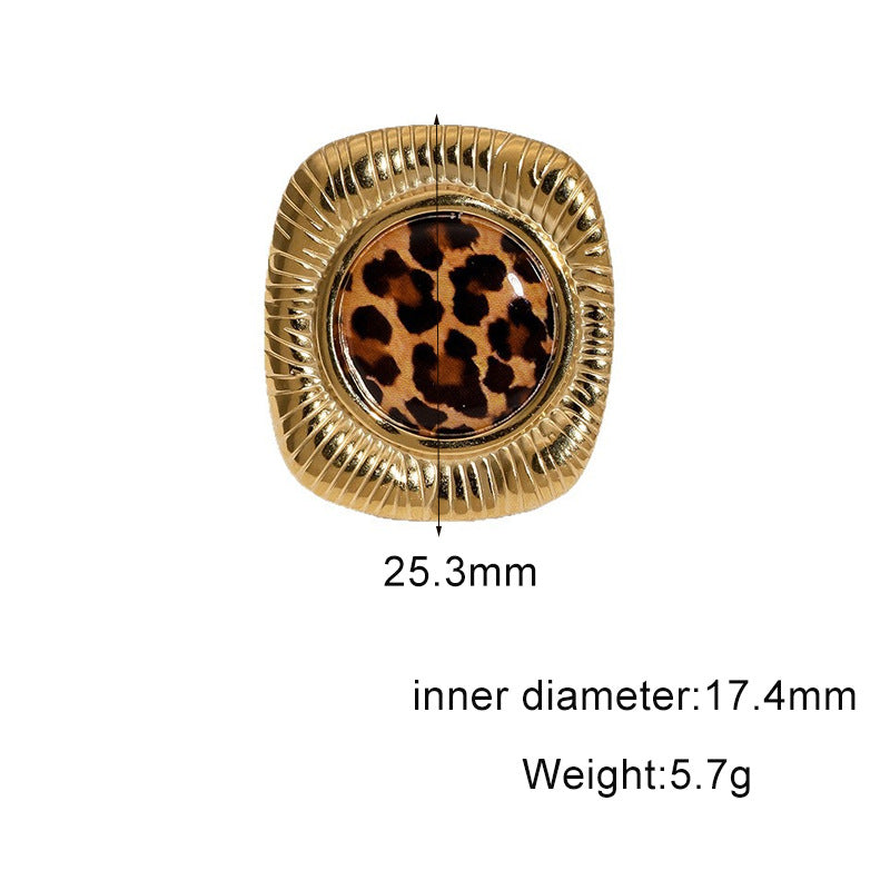 Steel Open Female Personalized Minority High-grade Rings