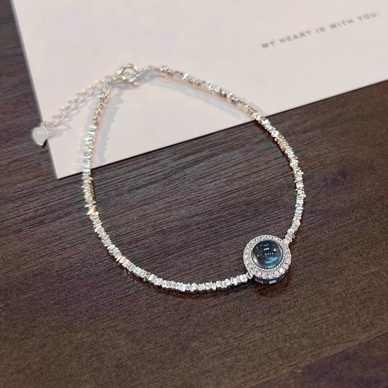 Women's Sier Pearl For Light Luxury Minority Bracelets
