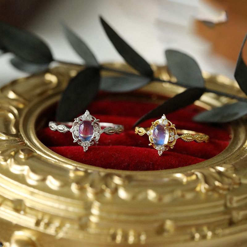 Women's For Gold-plated Inlaid Retro Affordable Luxury Rings