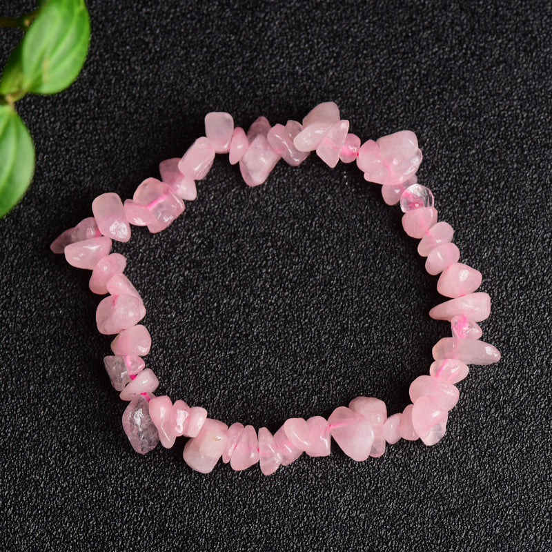 Stone Chain Citrine White-barked Pine Tigereye Trendy Male Female Personality Bracelet