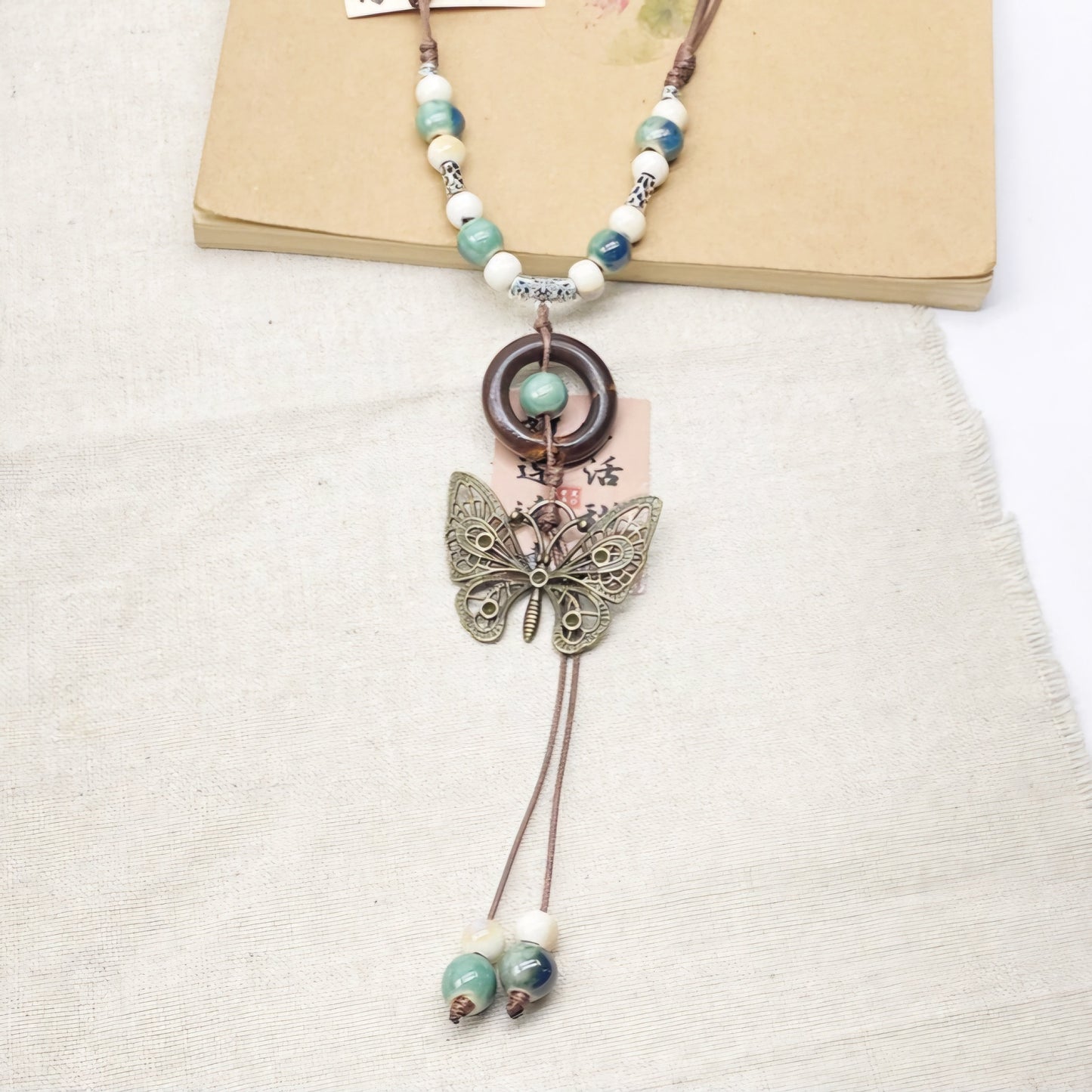 Women's Q. Ger Ethnic Style Retro Easy Matching Pendants