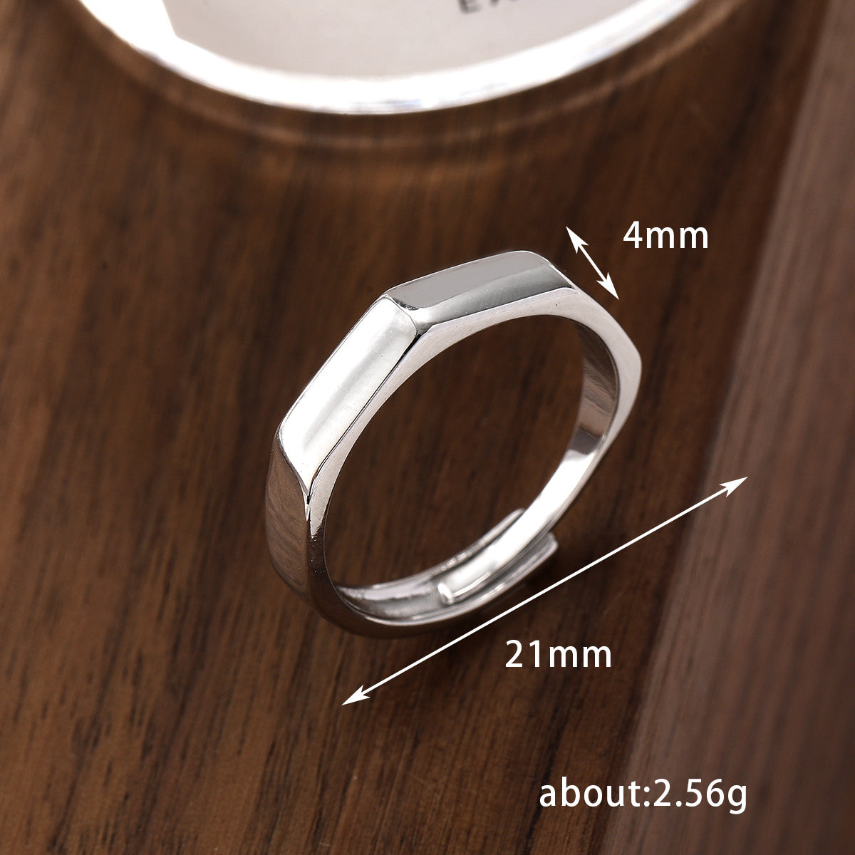 Simple Casual Trend Female Smooth Niche Rings