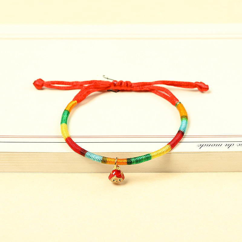 Strap Tassel Hand-woven Colorful Braided Rope Bracelets
