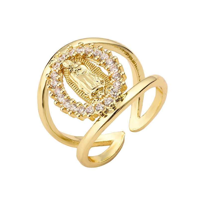 Women's Niche Style Geometric Stainless Steel Light Luxury Rings