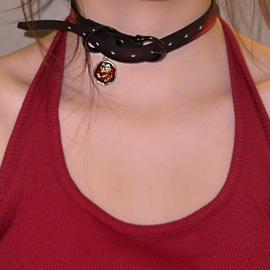 Women's Warm Color Changing Leather Hot Senior Clavicle Collar