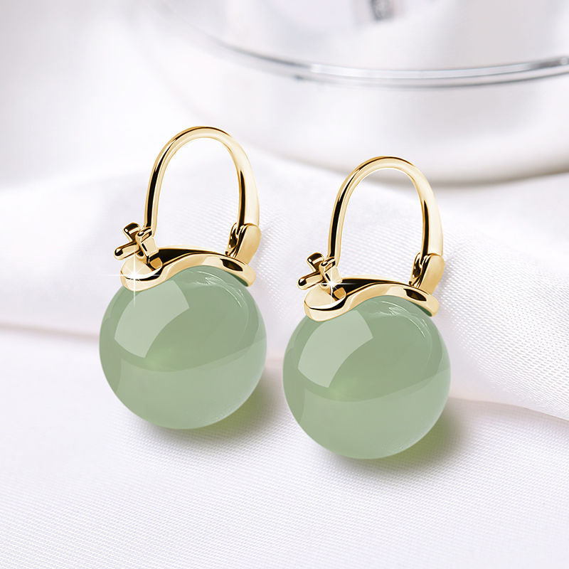 Chinese Style Ear Clip Sense Eardrop Earrings