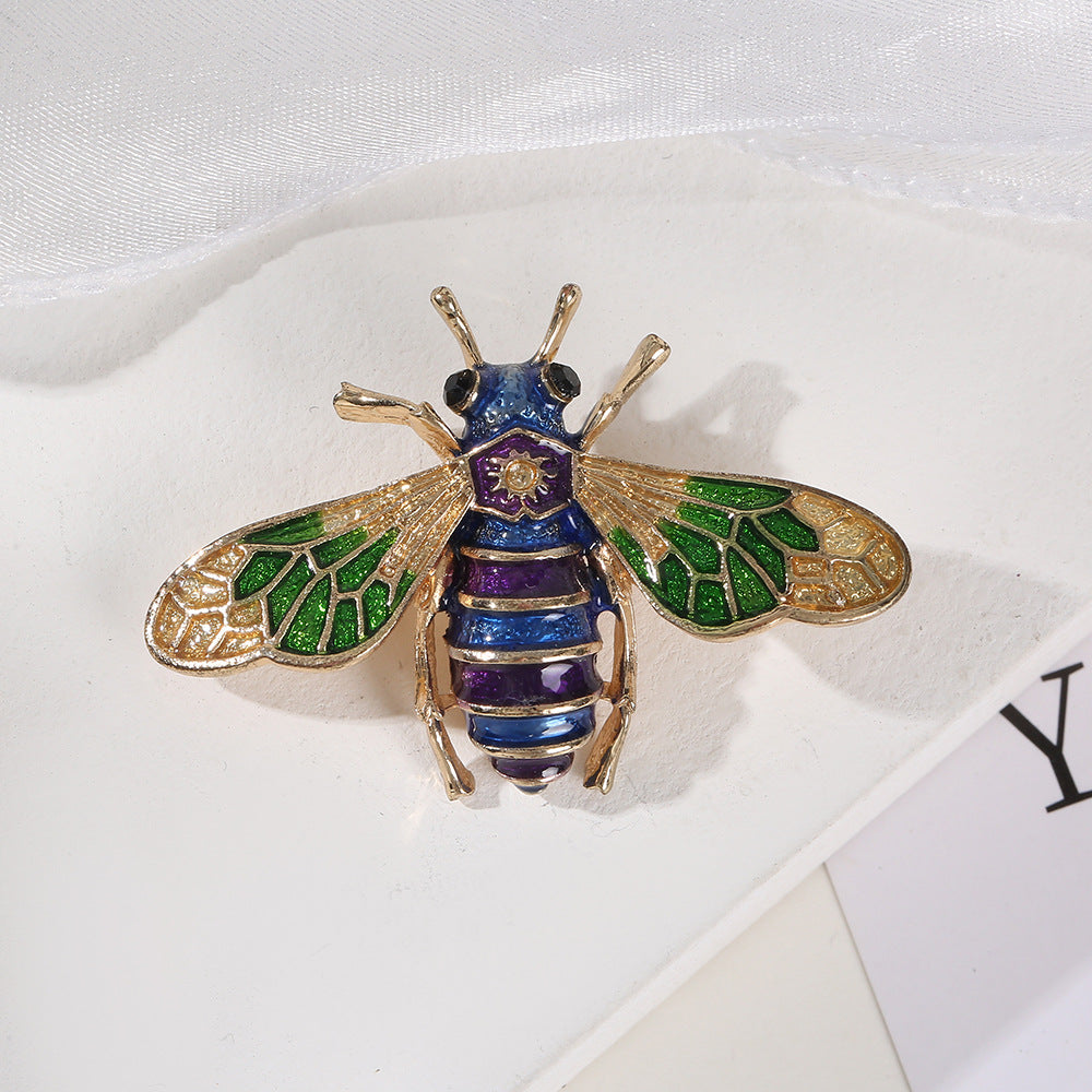 Women's Bee Pearl Brooch Insect High-grade Niche Brooches