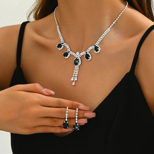 Women's Drop Ear Retro Elegant Affordable Luxury Fashion Jewelry Set