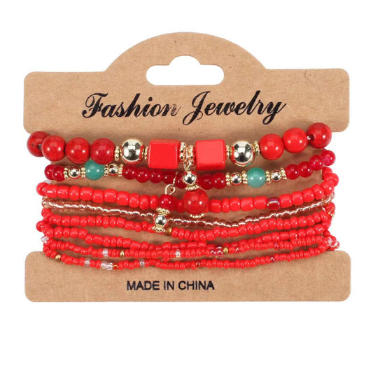 Women's Handmade Beaded Romantic Yuan Su Suit Bracelets