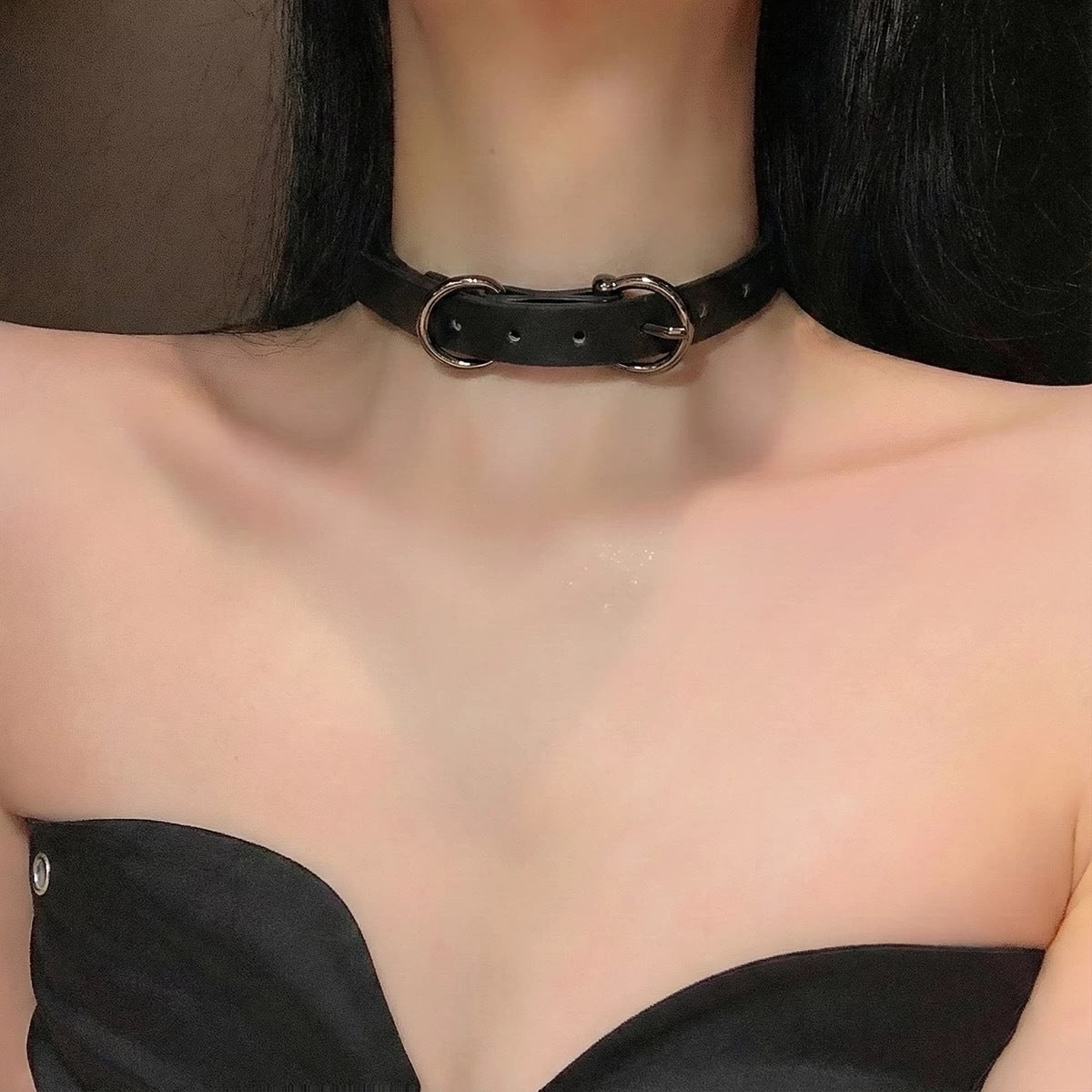 Pure Desire Trendy Cool Hot Buckle High-grade Sense Necklaces