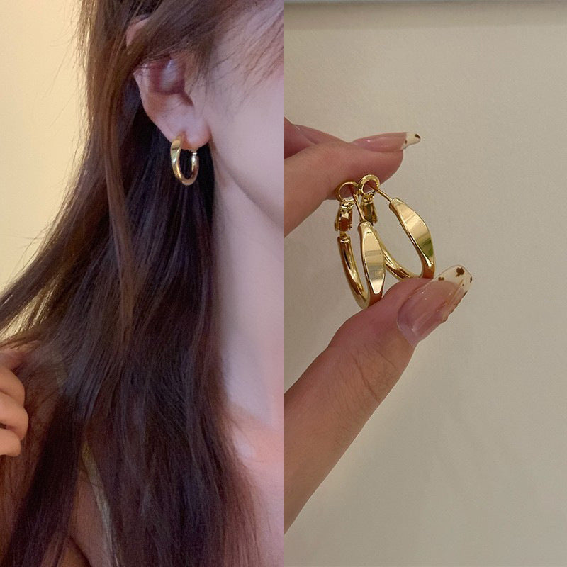Cool Style High Sense Ear Clip Stud Earrings