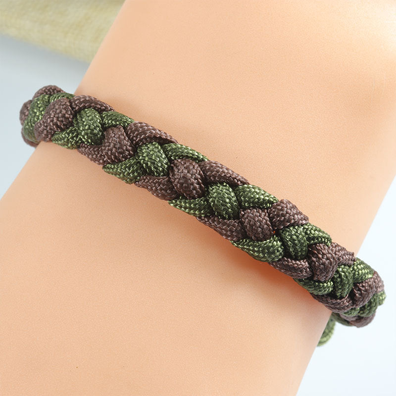 Simple Parachute Cord Carrying Strap Adjustable Bracelets