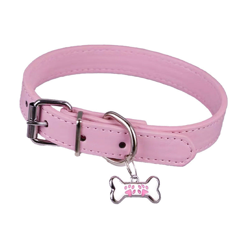 Black White Dog Bone Hot Sweet Cool Cute Neck Short Collar