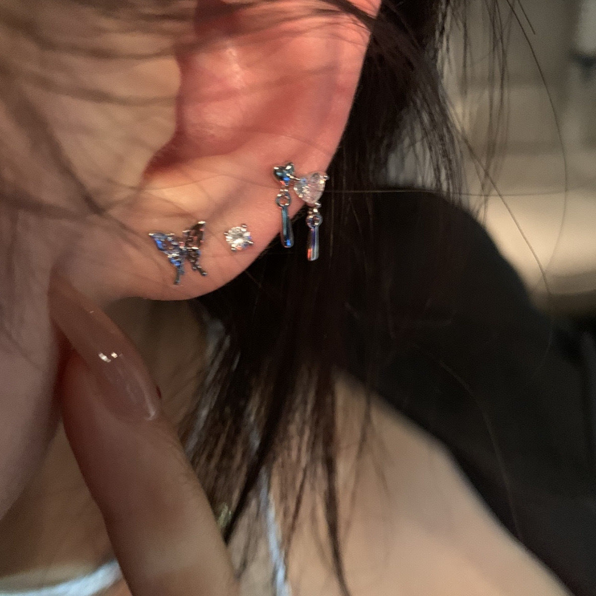 Always Design Sense Butterfly Female High-grade Earrings