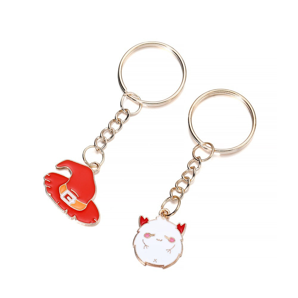 Lobster Buckle Key Metal With Metallic Belts